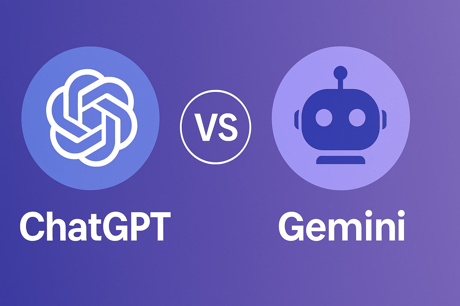 ChatGPT vs Gemini